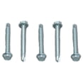 thumbnail image 1 of AP Screw 012-DP100 8 X 1-1/2 Self Tapping; 8 x 1-1/2 Inch Length; 1/4 Inch Hex Washer Head; Zinc Plated; 100 Per Carton, 1 of 1