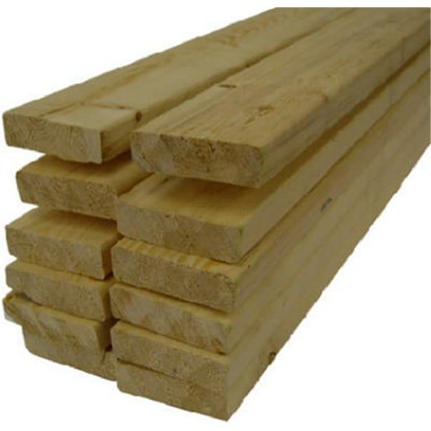 Alexandria Moulding 001x3 Ws096c1 Furring Strip 44 1 X 3 In X 8 Ft Pack Of 12 Walmart Com Walmart Com