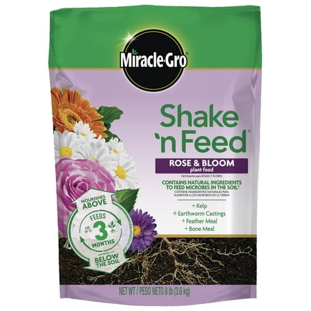 Miracle-GroShake 'N Feed Rose & Bloom Plant Food (Best Plant Food For Knockout Roses)