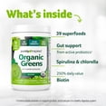 thumbnail image 6 of Purely Inspired Organic Greens Superfood Supplement Powder Blend , Unflavored, 8.57 oz, 24 Servings, 6 of 14