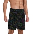 thumbnail image 6 of Mens Pajama Shorts, Chemistry Formulas Sleep Shorts Men Pajama Bottoms Lounge PJ Shorts with Pockets, 6 of 6