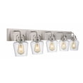 thumbnail image 3 of 53505-BNK Craftmade Lighting Trystan 5 Light Transitional Bath Vanity in Transitional Style - 38 inches wide by 10 inches high-Brushed Polished Nickel, 3 of 3