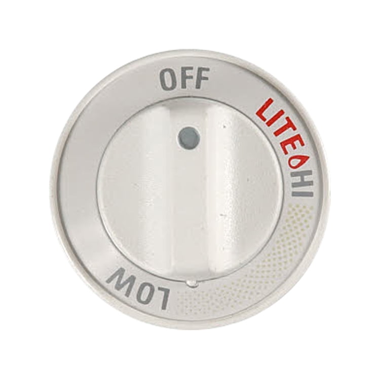 ForeverPRO WB3K5268 Gas Valve Knob White for GE Range 256653 AH248609