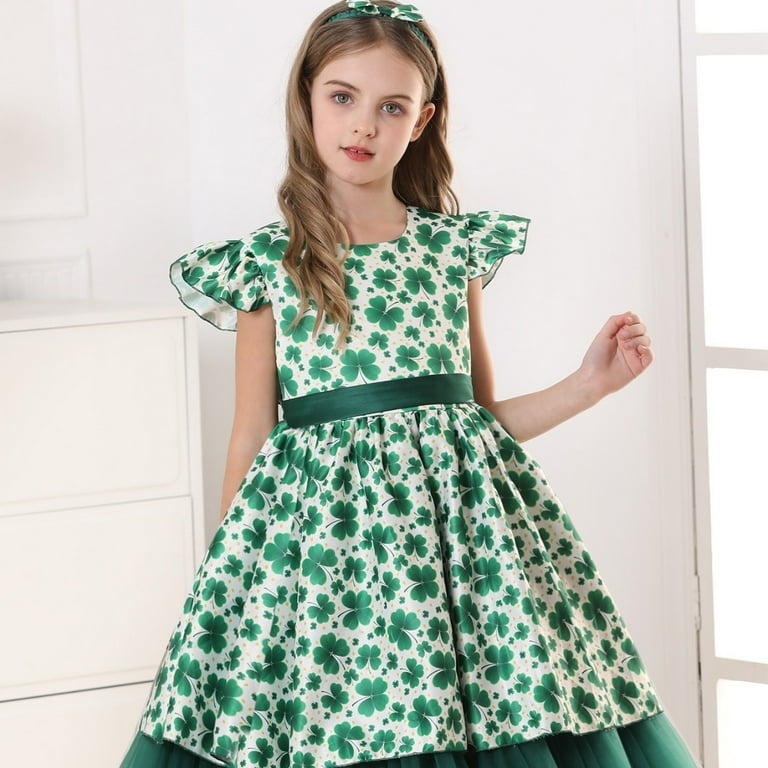 3rd birthday dress Bigetiay Girls Dresses Flower Girl Dress Sleeveless Tulle Dress Girl Party Dress Kids Pink Dress Girl Long Dress Toddler Birthday Dress 2-3 Years,