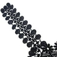 thumbnail image 4 of Women Neckline Applique, Fashion Soft Milk Silk Lace Hollow Embroidered Tassel Decor Collar Applique Sewing Accessory for Ballgown Wedding Dresses Gown DIY, 4 of 7