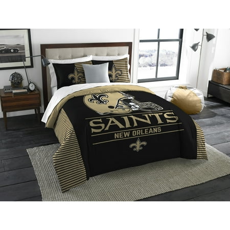 New Orleans Saints The Northwest Company NFL Draft King Comforter Set - (Best New Orleans King Cake Delivery)