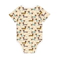 thumbnail image 2 of Rocae Dachshund Dog for Baby Climbing Clothes Soft Baby Romper for Active Infants Comfortable and Breathable Crawling Jumpsuit Unisex Baby Outfit 12 Months, 2 of 8