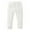 DK1-White, variant on 3 Pack Girls Leggings Elastic Waist Soft Ribbed Leggings Baby Girl Solid Slim Full Length Pants Toddler Girls Bottoms Leggings Newborn Cotton Jogger