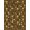 Dark Brown, Pattern 15, variant on ODIKA 8'x10' Washable Area Rug Dining Under Academia Inspired Leafy Symmetrical Table Alfombras for King Size Bedroom Bed, Master Suite, Non-Shedding, Easy Care