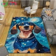 thumbnail image 4 of Exquisite Painting Cat、Dog Pattern Carpet Living Room Bedroom Carpet Yoga Mat Photography Props Area Rug birthday gift, 4 of 7