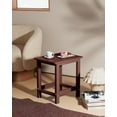 thumbnail image 2 of WINSOON Small Outside Adirondack Square Side Table,Single Layer - Coffee, 2 of 7