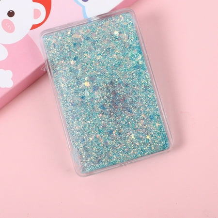 

SONGBIRDTH Acrylic Disc Ornamental Glittery Great Cute Transparent Lasers Quicksand Gucca Pendant