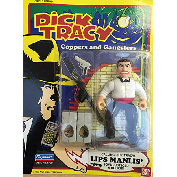 Dick Tracy Coppers and Gangsters Lips Manlis Action Figure 