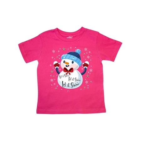 

Inktastic Holiday Snowman Gift Toddler Boy or Toddler Girl T-Shirt