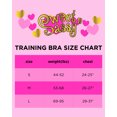 thumbnail image 3 of Sweet & Sassy Girls Cotton Spandex Cami Crop Training Bra (10 Pack), 3 of 6