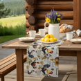 thumbnail image 6 of Table Runner Rooster Table Decoration for Kitchen Dinning Sunflower Table Decoration for Indoor Outdoor Party Wedding Decor 13x72 Inch, 6 of 7