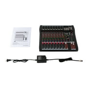 Bluetooth Digital Audio Mixer Professional Interface 8-Channel Mixing Console Sound Board for DJ KTV and