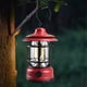 thumbnail image 2 of Linterna de camping exterior estilo retro con luz LED COB | Lámpara de tienda portátil impermeable con brillo regulable | Batería recargable de 1200mAh | 20-200 lúmenes | 11.5x19.5 cm | Incluye, 2 of 5