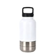 thumbnail image 2 of Botella de agua aislante para perros de acero inoxidable con asa y cuencos desmontables para comida y agua para caminar, hacer senderismo y viajar, 2 of 6