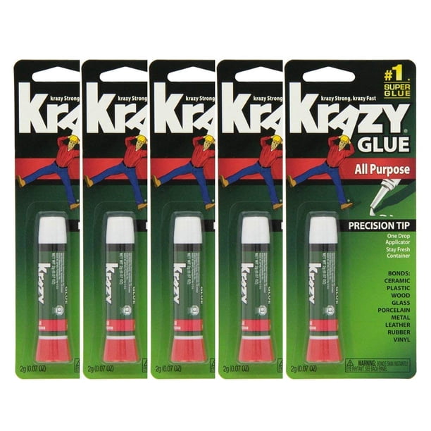 Super Glue Krazy Glue Original Crazy Multiusos, 10 unidades