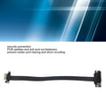 thumbnail image 3 of Cable de Extensión PCIe 3.0, Flexible de 90 Grados PCI Express 3.0 Cable de Extensión 20 cm para Tarjeta de Sonido, 3 of 7