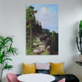 thumbnail image 6 of Ivan Shishkin Print Painting Over The Embankment Canvas Wall Art Prints Poster Gifts Photo Picture Painting Posters Room Decor Home Decorative 12x18inch(30x45cm), 6 of 6