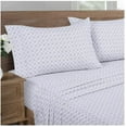 thumbnail image 3 of South Point Microfiber 4-Piece Sheet Set, Stamp Medallion Twin XL, 3 of 4