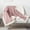 Rose, variante sur Oefntac jusqu'à 40 % de Rabais Cadeaux Housse de Sofa Épaissie Double Unie Rayée en Flanelle d'Agneau Tapis à Tirer Housse de Sofa