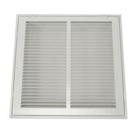 Return Air Filter Grille, 14x25 in, White