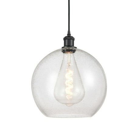 

Innovations Lighting 516-1P-16-12 Athens Pendant Athens 12 Wide Pendant - Black