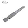 thumbnail image 3 of Uxcell T25 Magnetic Security Star 5 Point Torx Screwdriver Bit 1/4" Hex Shank 2" Length, 10 Pack, 3 of 6