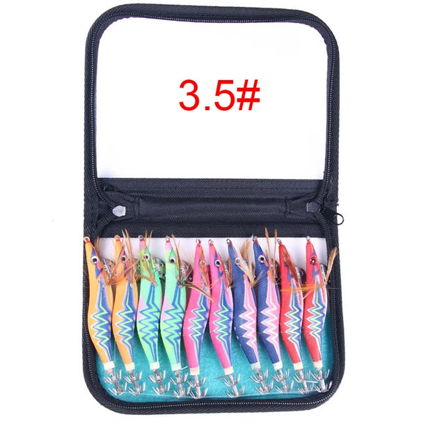 Anzuelo de señuelo de pesca aparejos de pesca de cebo duro Ehuebsd LED luminoso camarones calamares accesorios portátiles para pesca al aire libre