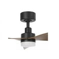 thumbnail image 3 of Marlston 52 in. Indoor/Outdoor Matte Black with Whiskey Blades Ceiling Fan, 3 of 5