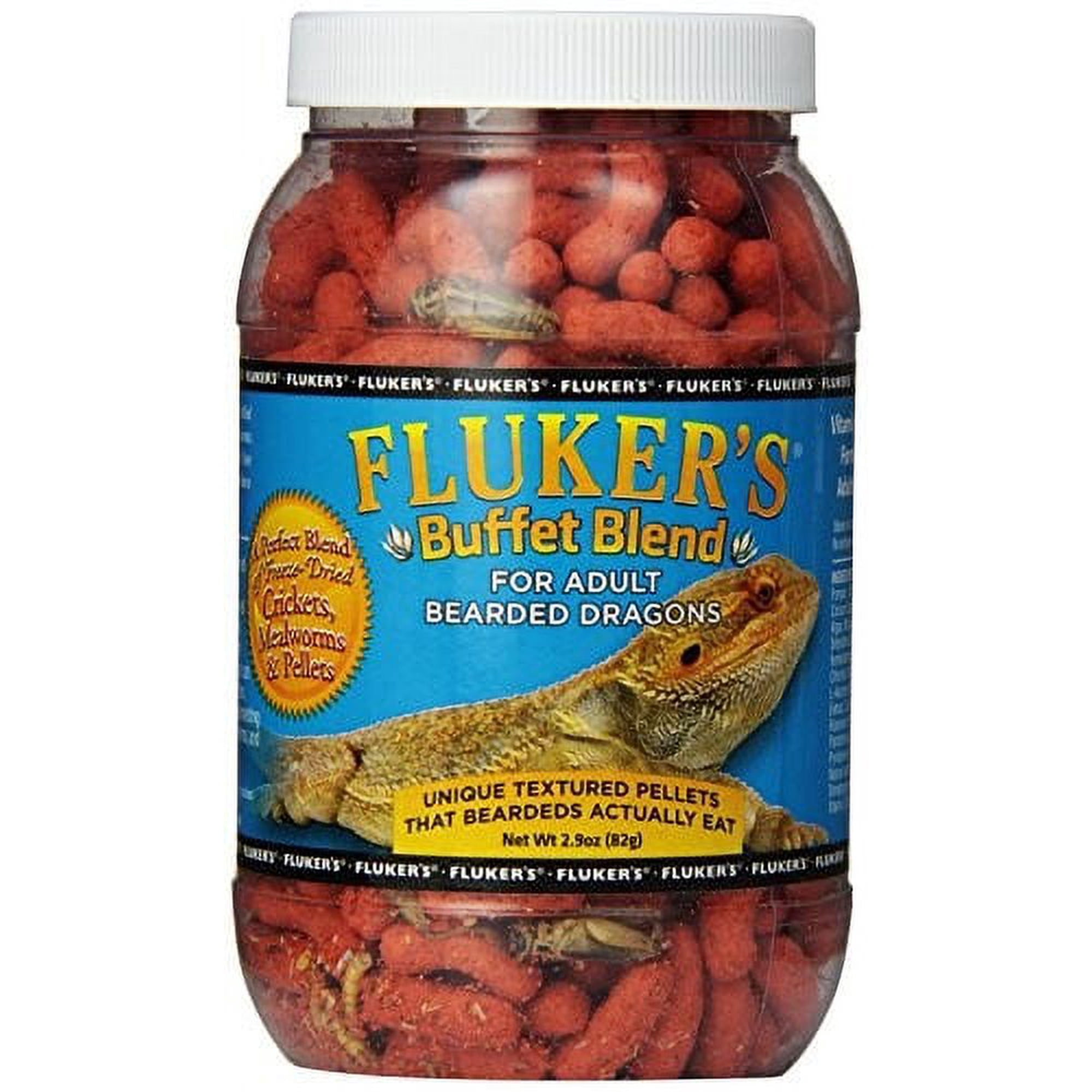 Fluker's Buffet Blend for Adult Bearded Dragons, 2.9 oz