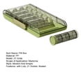 thumbnail image 5 of YAOMOBB PP Material Box Portable 21 Grids Weekly Medicine Box Sealed Lid 7 Days Compartment Pills Case Organizer for Tablets, 5 of 5