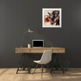thumbnail image 3 of Chapman, Julie T. 15x15 White Modern Wood Framed Museum Art Print Titled - Polished Curve, 3 of 4