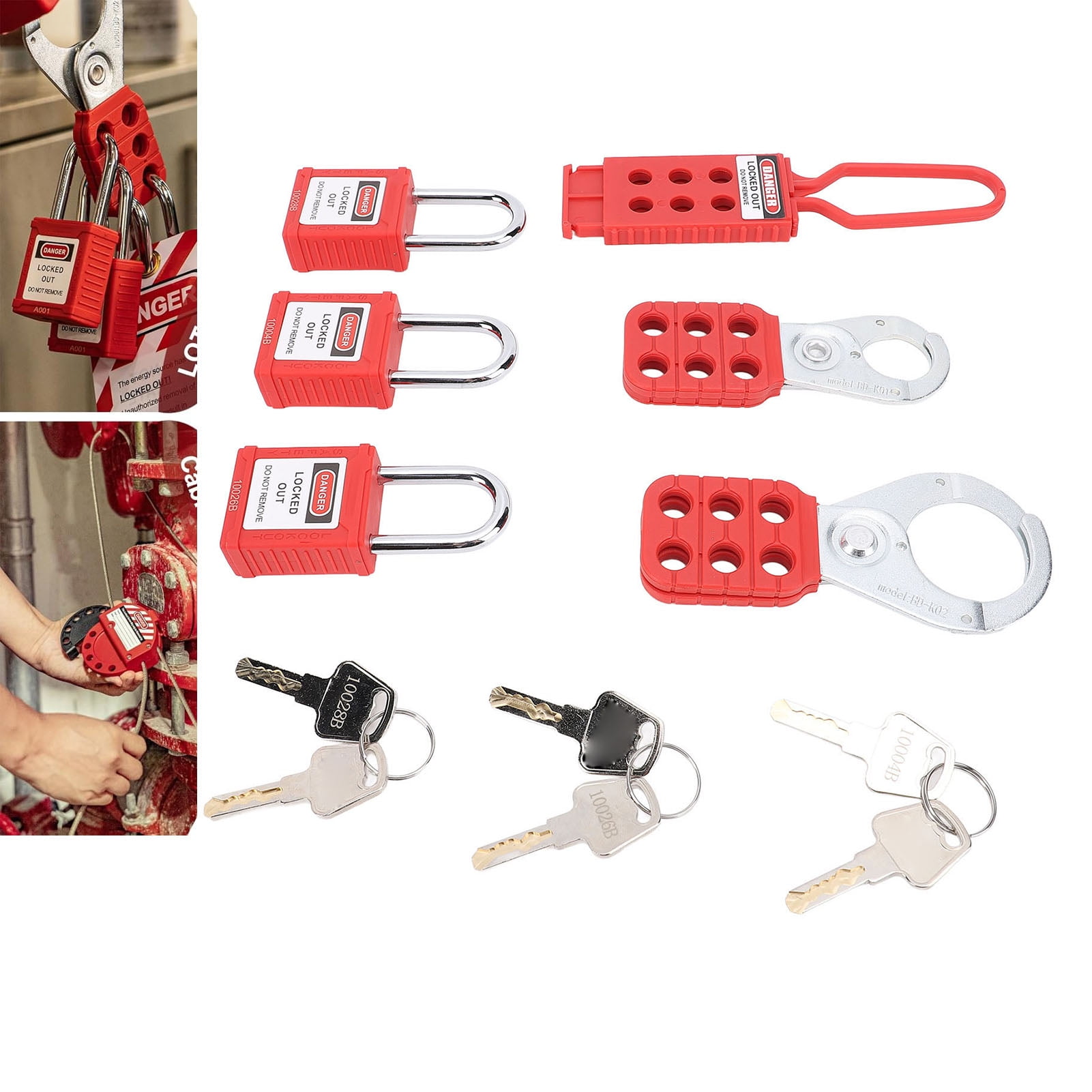 Kit Lockout Tagout Kit Impact Resistant Anti Tampering Electrical ...