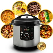 Megachef 12 Quart Pressure Cooker with 15 Presets