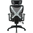thumbnail image 5 of Lorell High-back Mesh Chair - Black Mesh Seat - Black Mesh Back - Plastic Frame - High Back - 5-star Base - Armrest - 1 Each, 5 of 16
