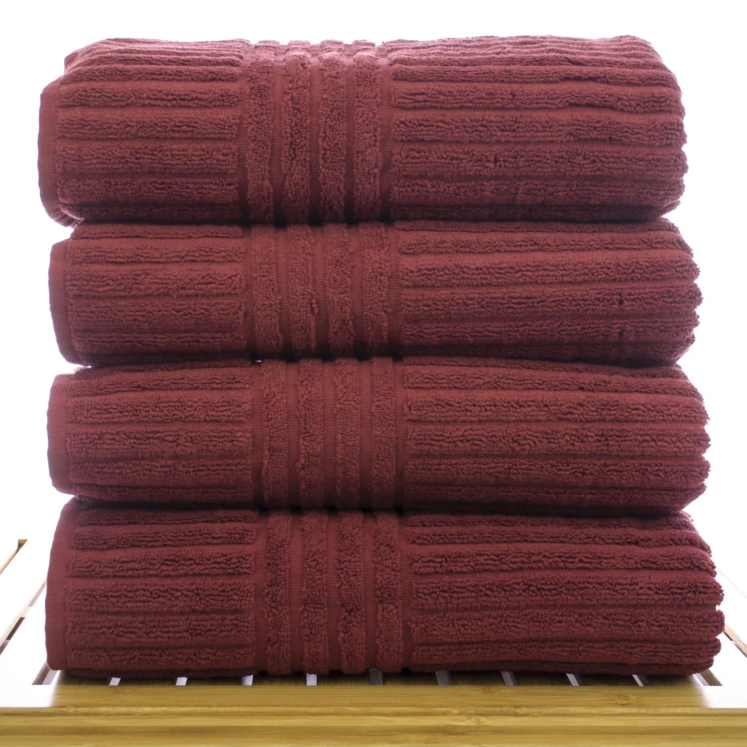 Luxury Hotel and Spa Collection Bath Wash Cloths Set of 12 100% Turkish Cotton 
