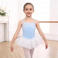 thumbnail image 2 of Zpanxa Girls Dresses, Girl's Back Cutout Dance Dress Solid Sleeveless Practice Performance Dresses Blue 11 Years, 2 of 6