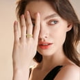 thumbnail image 4 of FENGGHAO Mothers Day Retro Alphabet Mama Ring Simple Love Heart Design Alloy Jewelry for Women Personality Gift, 4 of 7