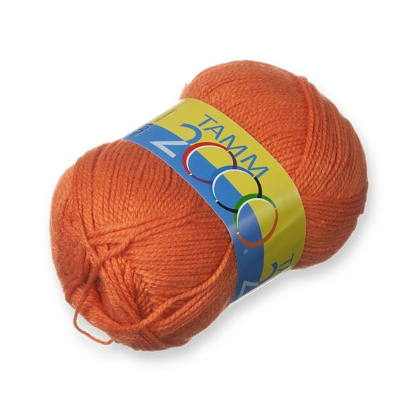 TAMM 2000 [100grs] by TAMM - Soft Yarn for Baby Clothes and Warm Blankets - Color: Blood Orange 607