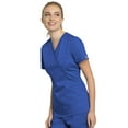 thumbnail image 4 of Cherokee Workwear Revolution Tech Women's Scrubs Top Mock Wrap WW775AB, 4 of 5