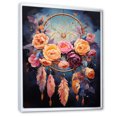 thumbnail image 2 of Designart "Intercepting Dreams with Dreamcatcher III" Dream Catcher Floater Framed Canvas Wall Art, 2 of 7