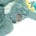 thumbnail image 6 of DEMDACO Drake Mellow Fellows Dinosaur Turquoise Children's Plush Stuffed Animal Toy, 6 of 7