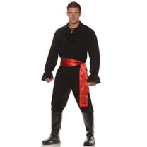 High Seas Bandit Black Adult Costume