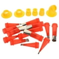 thumbnail image 3 of 1 Ensemble Outil de Calfeutrage Remplacement Applicateur de Buse de Calfeutrage, 3 of 9