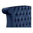 thumbnail image 4 of Galaxy Home Furnishings Sophia Queen 5 Pc Upholstery Bedroom Set Made With Wood in Blue, 4 of 16