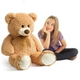 thumbnail image 2 of Oso de peluche gigante Teddy Bear HollyHome, 90 cm, color canela, 2 of 9